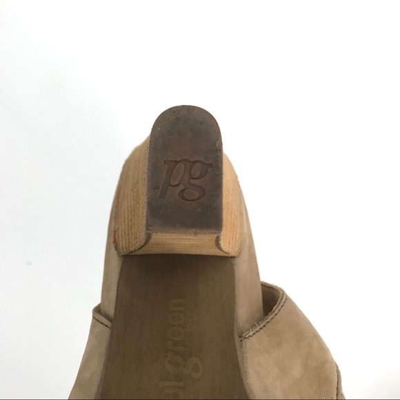 Paul Green Nude willow peep toe ankle booties - Picture 7 of 10